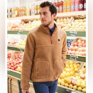 Billy Belt Sherpa Jacket Size Medium